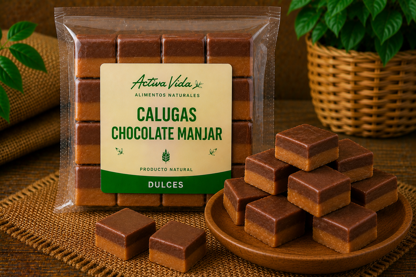 Calugas Chocolate Manjar