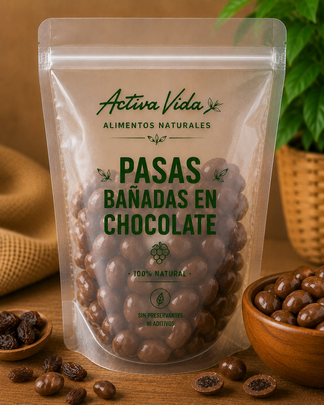 PASAS BAÑADAS EN CHOCOLATE