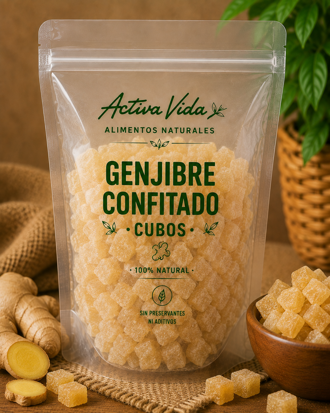 JENGIBRE CONFITADO