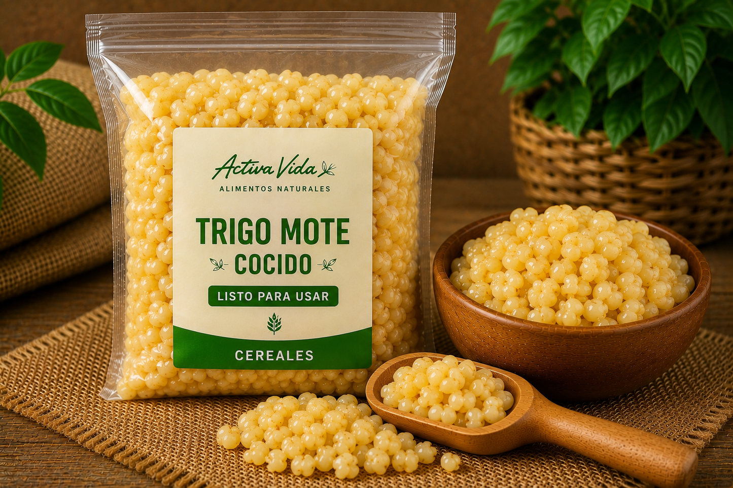 Trigo Mote Cocido