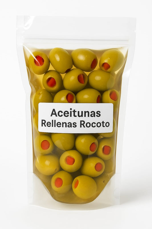 Aceitunas rellenas con Rocoto