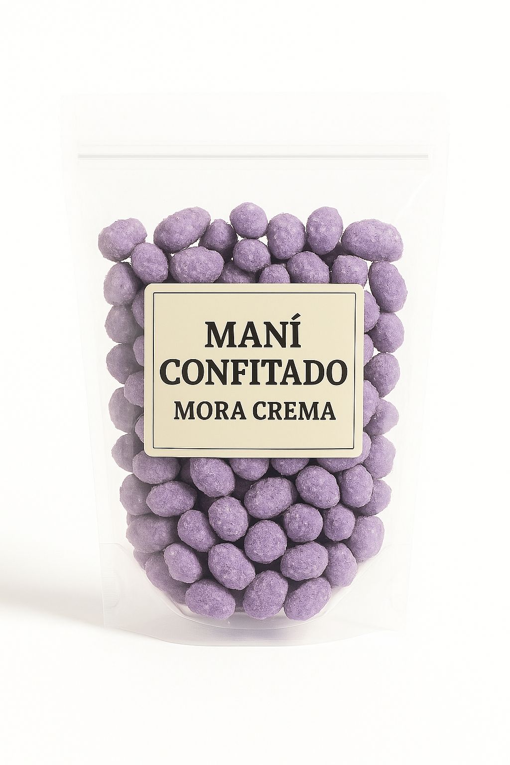 Mani Confitado sabor Mora Crema