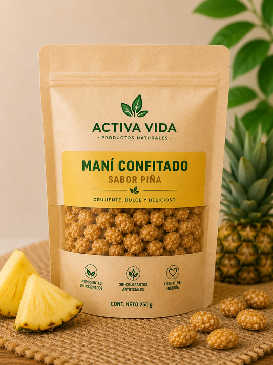 MANI CONFITADO PIÑA