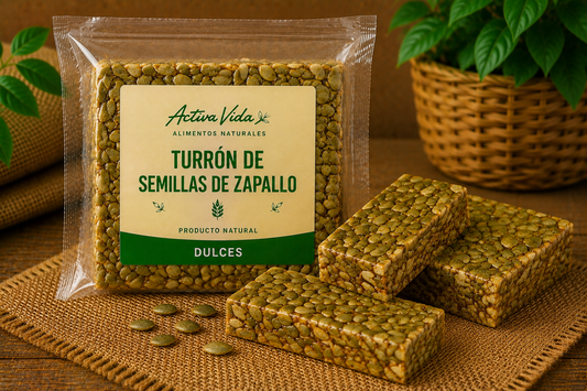 TURRON SEMILLAS DE ZAPALLO